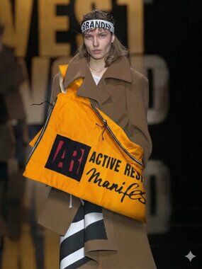 Vivienne Westwood oversized propaganda crossbody bag